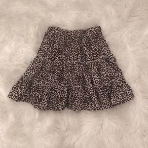 Cheetah skirt